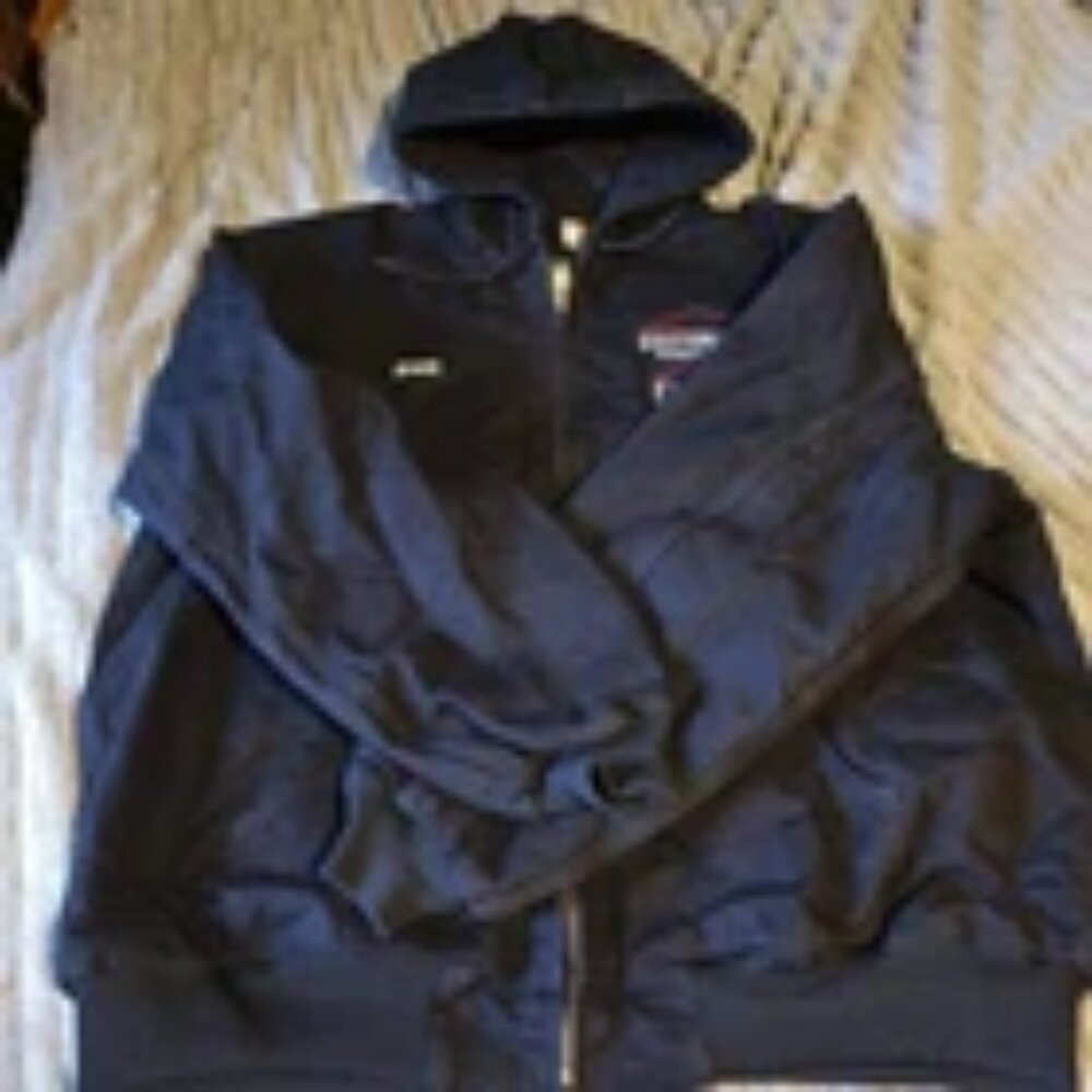 Carhartt Jacket Men's XL Black Jacket Embroidered w/Southwest & Empire Moulding‎